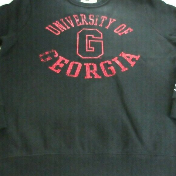 COPY - Starter Georgia Bulldogs NCAA College Vault Crew Neck Sweatshirt L/XL NWT - Picture 1 of 4